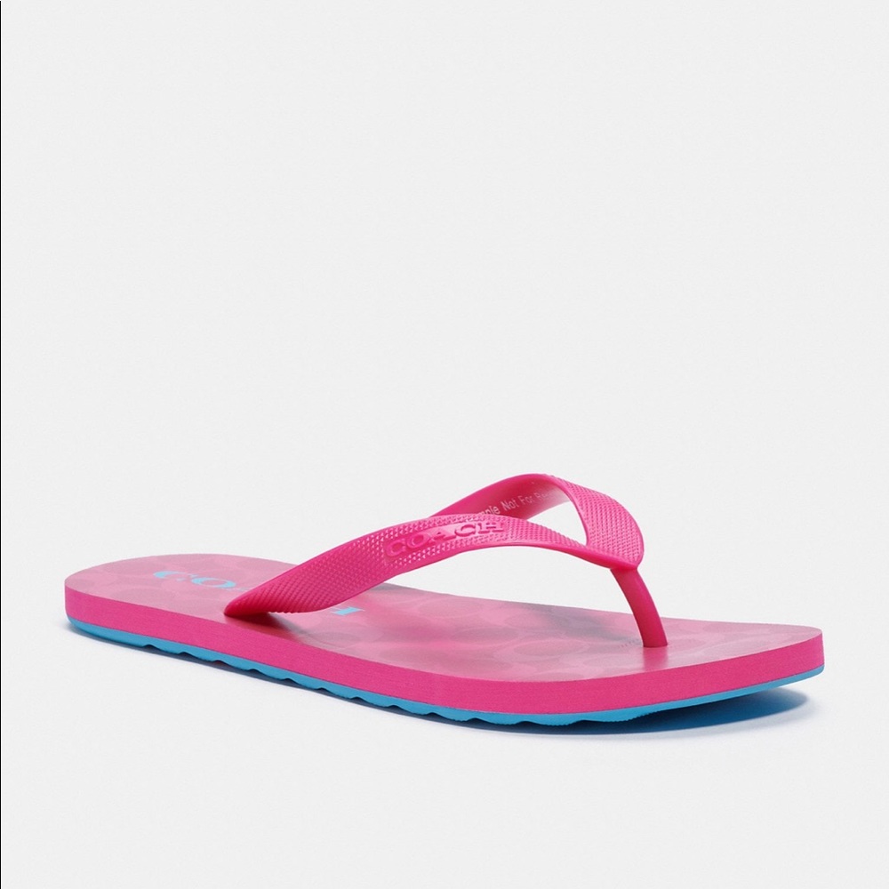New Coach Flip Flop